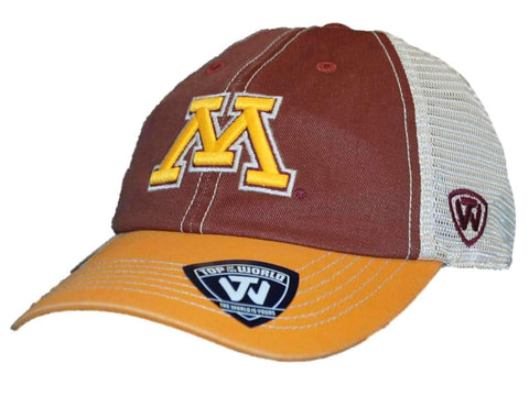 Shop Minnesota Golden Gophers Top of the World Red Offroad Adjust Snapback Hat Cap - Sporting Up