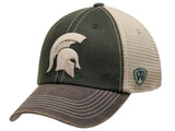 Michigan State Spartans Top of the World Green Offroad Adjust Snapback Hat Cap - Sporting Up