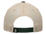 Michigan State Spartans Top of the World Green Offroad Adjust Snapback Hat Cap - Sporting Up