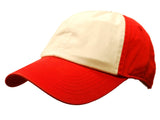 Top of the World Red White Two Tone Adjustable Strap Hat Cap - Sporting Up
