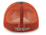 Auburn Tigers 47 Brand Navy Orange Taylor Mesh Closer Flexfit Slouch Hat Cap - Sporting Up