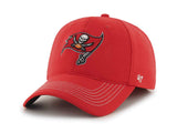 Tampa Bay Buccaneers 47 Brand Torch Red Game Time Closer Stretch Fit Hat Cap - Sporting Up