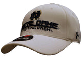 Notre Dame Fighting Irish Under Armour Performance Structured White Hat Cap - Sporting Up