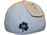 Notre Dame Fighting Irish Under Armour Performance Structured White Hat Cap - Sporting Up