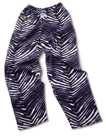 Shop Baltimore Ravens ZUBAZ Purple Black White Vintage Style Zebra Pants Sweatpants - Sporting Up