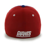 New York Giants 47 Brand Red Blue Carson Closer Flexfit-Mütze – sportlich