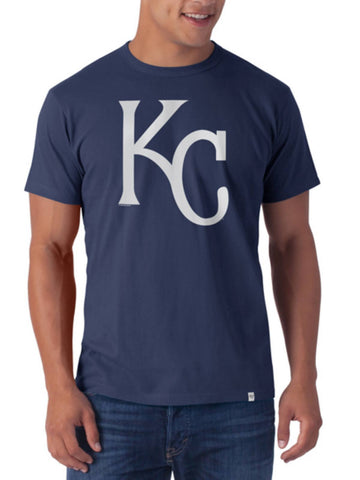 Kansas City Royals 47 Brand Bleacher Blue All Pro Flanker Cotton T-Shirt - Sporting Up