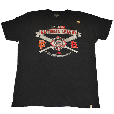 Shop St. Louis Cardinals San Francisco Giants 47 Brand 2014 Postseason NLCS T-Shirt - Sporting Up