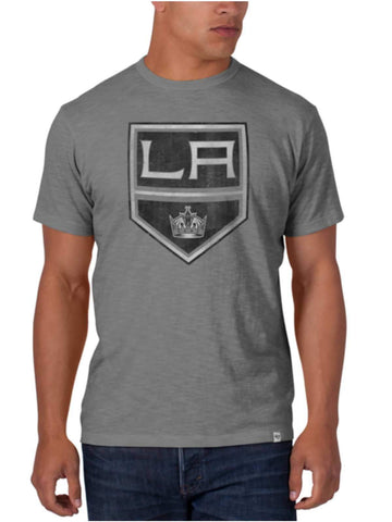 T-shirt mêlée basique gris loup de la marque Los Angeles Kings 47 - Sporting Up