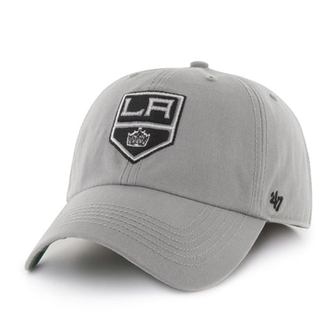 Shop Los Angeles Kings 47 Brand The Franchise Gray Fitted Hat Cap - Sporting Up
