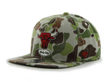 Chicago Bulls 47 Brand Camouflage Camo Bufflehead Adjustable Snapback Hat Cap - Sporting Up