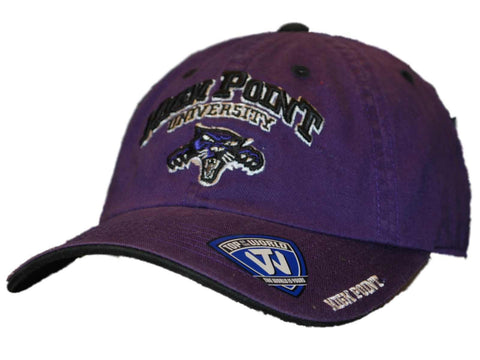 Shop High Point Panthers Top of the World Purple Slouch Adjustable Strap Hat Cap - Sporting Up