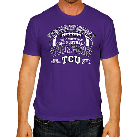 TCU Horned Frogs The Victory 2014 Big 12 Fußball-Meisterschafts-T-Shirt – sportlich