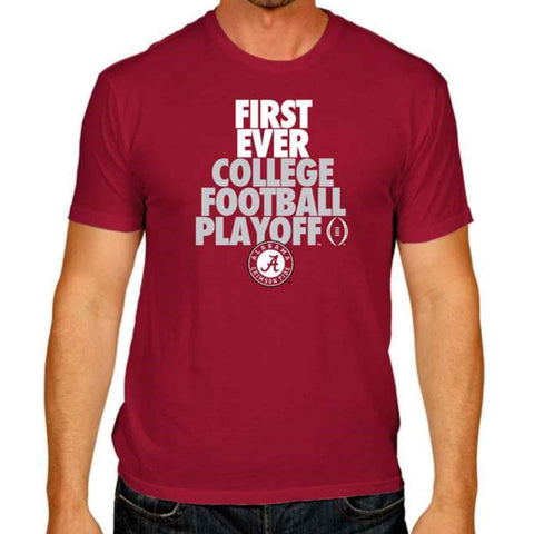 Alabama crimson tide seger 2014 första någonsin college fotboll slutspel t-shirt - sporting up