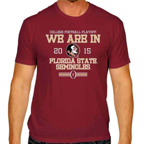 Shop Florida State Seminoles Victory 2015 We Are In College Football Playoff T-Shirt - Sporting Up