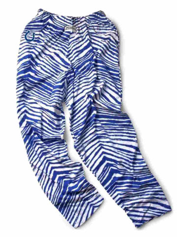 Indianapolis Colts Zubaz blau-weiße Vintage-Hose mit Zebra-Logo – sportlich