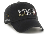 Florida State Seminoles 47 Brand 2015 College Playoff We're All In Adj Hat Cap - Sporting Up