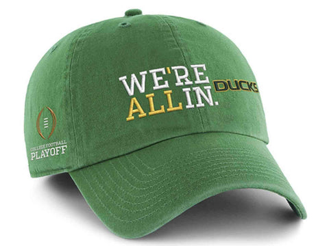 Shop Oregon Ducks 47 Brand College Football Playoff We're All In Adj Hat Cap - Sporting Up