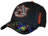 Auburn Tigers Top of the World Black Balance Memory Fit Hat Cap - Sporting Up