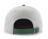 Philadelphia Eagles 47 Brand Gray Vintage Super Shot Adjust Strapback Hat Cap - Sporting Up