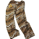 Pittsburgh Pirates ZUBAZ Gold Black White Vintage Style Zebra Pants - Sporting Up