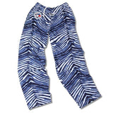 Toronto Blue Jays ZUBAZ Blue Navy White Vintage Style Zebra Pants - Sporting Up