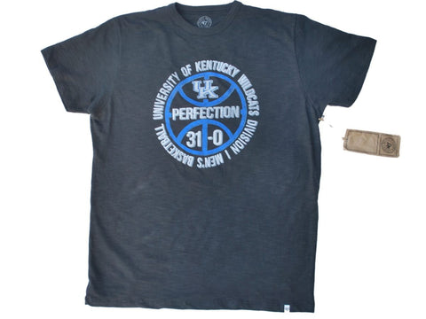 Camiseta de la temporada perfecta de campeones de baloncesto de la marca 47 de los Kentucky Wildcats 2015 - sporting up