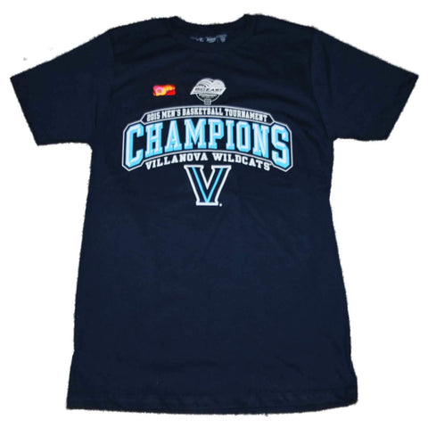 Shop Villanova Wildcats 2015 Big East Basketball Tournament Champions Navy T-Shirt - Sporting Up