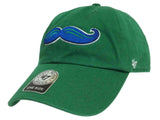 Lexington Legends 47 Brand Kelly Green Moustache Logo Adjustable Slouch Hat Cap - Sporting Up