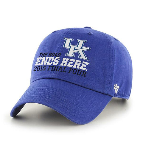 Compre kentucky wildcats 47 marca 2015 indianapolis final four gorra ajustable relax - sporting up