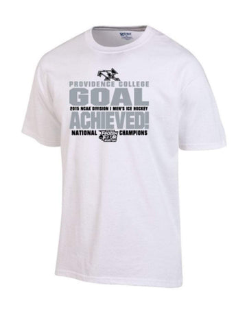 Shop Providence Friars 2015 Hockey Frozen Four National Champions Locker Room T-Shirt - Sporting Up