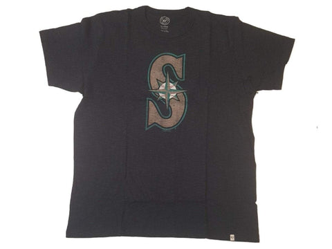 Shop Seattle Mariners 47 Brand Fall Navy Soft Cotton Scrum T-Shirt - Sporting Up
