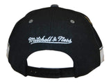 Los Angeles Kings Mitchell & Ness Tri-Color Black Structured Snapback Hat Cap - Sporting Up