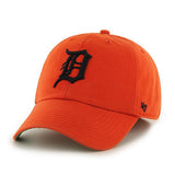 Detroit Tigers 47 Brand Franchise Orange Navy D Logo Classic Hat Cap - Sporting Up
