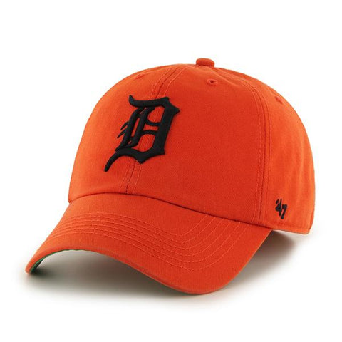 Shop Detroit Tigers 47 Brand Franchise Orange Navy D Logo Classic Hat Cap - Sporting Up