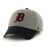 Detroit Tigers 47 Brand Franchise Gray Navy D Orange Logo Classic Hat Cap - Sporting Up