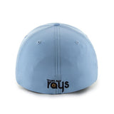 Tampa Bay Rays 47 Brand Light Blue Game Time Closer Flexfit Hat Cap - Sporting Up