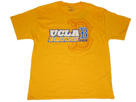 Ucla bruins champion jaune big shadow "b" t-shirt à manches courtes (l) - sporting up