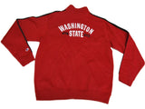 Rote schwere Jacke mit Reißverschluss der Washington State Cougars Champion (L) – sportlich