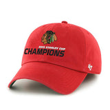 Chicago Blackhawks 2015 NHL Stanley Cup Champions 47 Brand Fitted Hat Cap - Sporting Up