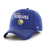 Golden State Warriors 2015  Finals Champs 47 Brand Blue Closer Hat Cap - Sporting Up