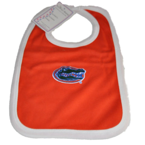 Shop Florida Gators Two Feet Ahead Infant Baby Newborn Orange Gator Head Knit Bib - Sporting Up