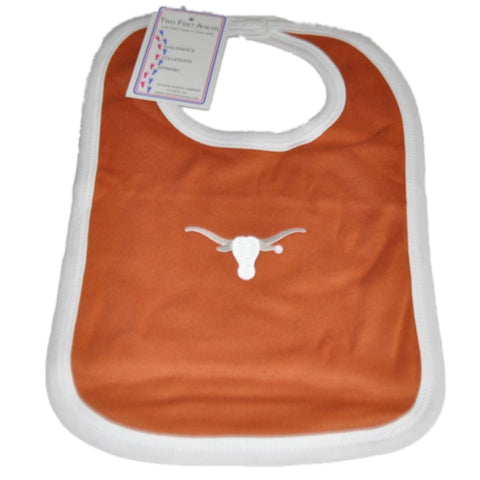 Shop Texas Longhorns Two Feet Ahead Infant Baby Newborn Orange Longhorn Knit Bib - Sporting Up