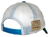 San Jose Sharks Retro Brand Teal Worn Mesh Vintage Adjustable Snapback Hat Cap - Sporting Up