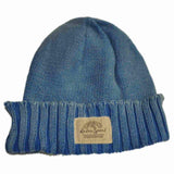 New York Rangers Retro Brand Unisex Faded Blue Cuffed Knit Beanie Hat Cap - Sporting Up