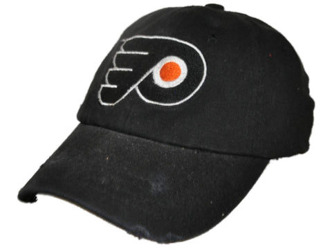 Gorra holgada flexfit estilo desgastado negro de la marca retro de los Philadelphia Flyers - sporting up
