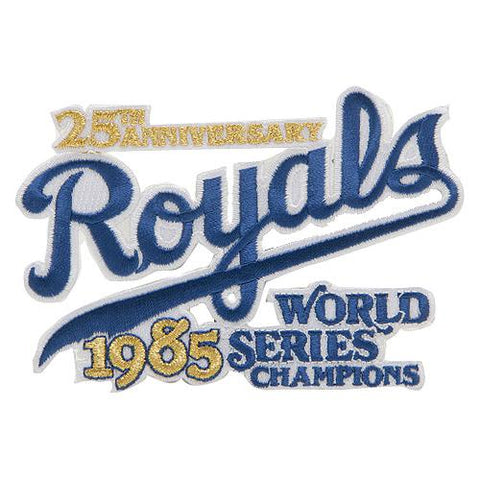 Shop Kansas City Royals Emblem Source 1985 World Series Champions Collectors Patch - Sporting Up