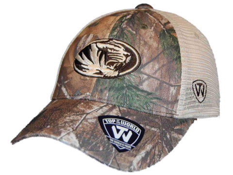 Shop Missouri Tigers TOW Camo Mesh Prey Adjustable Snapback Hat Cap - Sporting Up