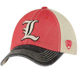 Louisville Cardinals Top of the World Red Black Offroad Adj Snapback Hat Cap - Sporting Up