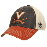 Virginia Cavaliers Top of the World Navy Orange Offroad Adj Snapback Hat Cap - Sporting Up